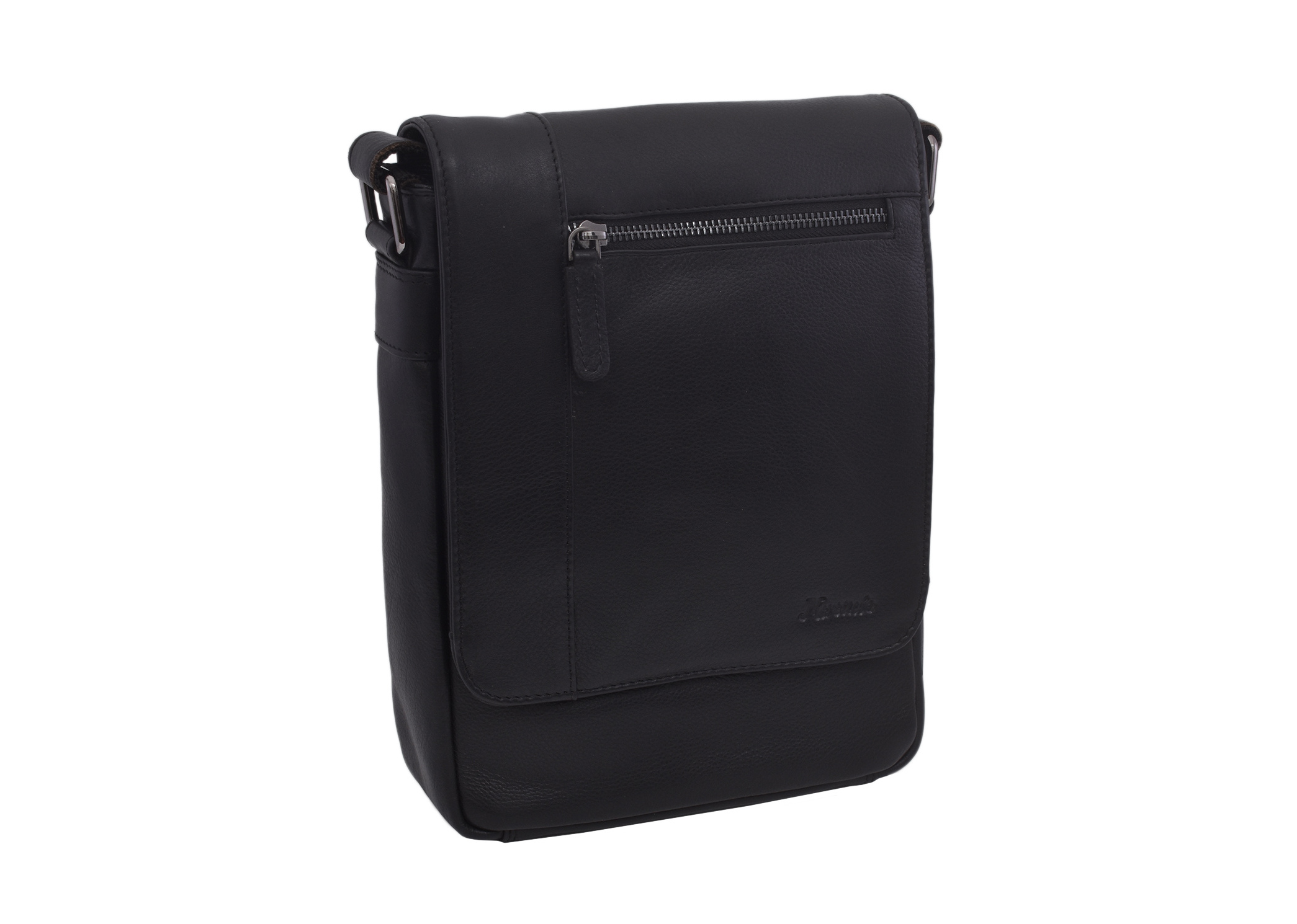 E-shop Pánske kožené crossbody čierna nappa 250908