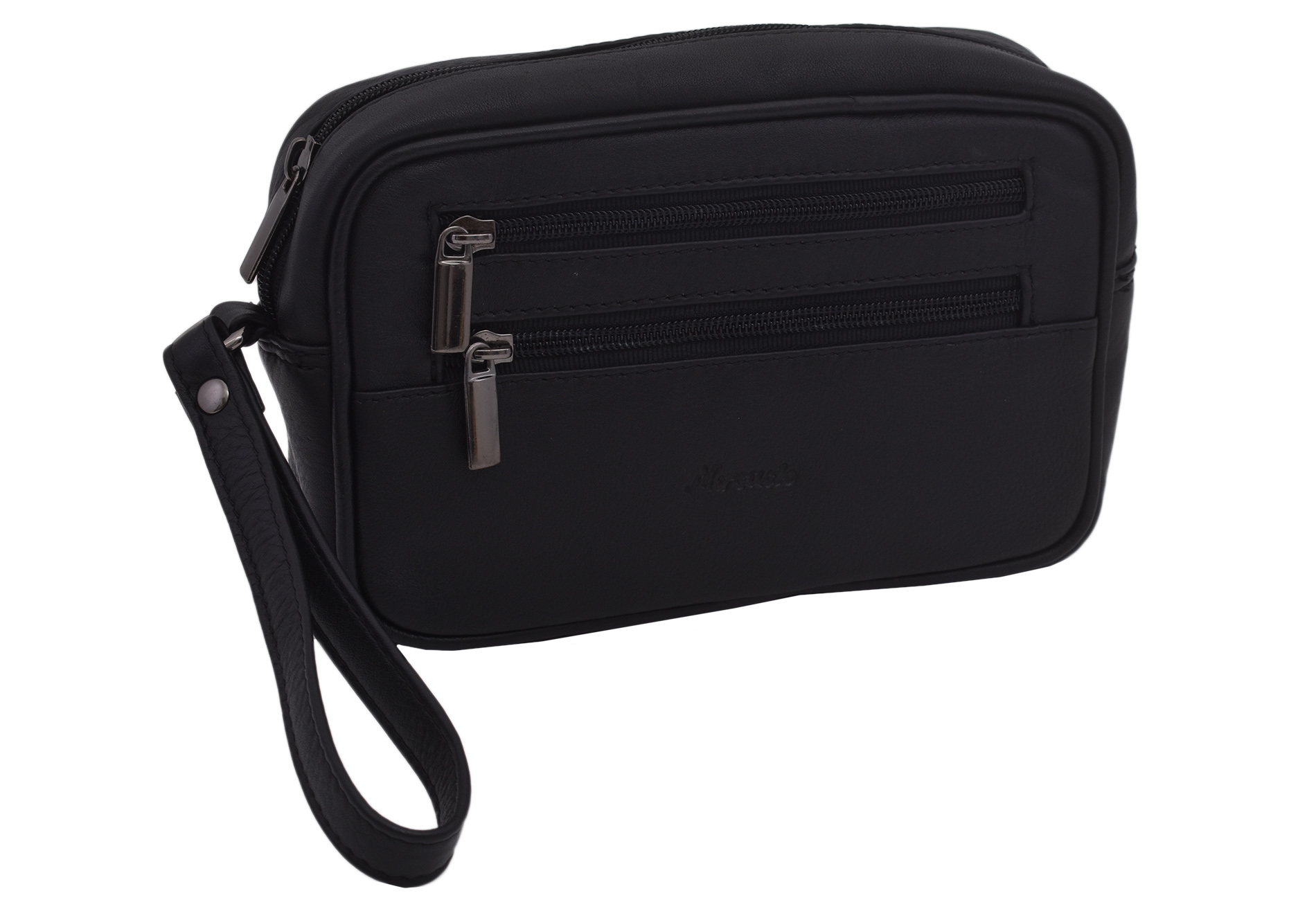 E-shop Kožená etue taška čierna 250110