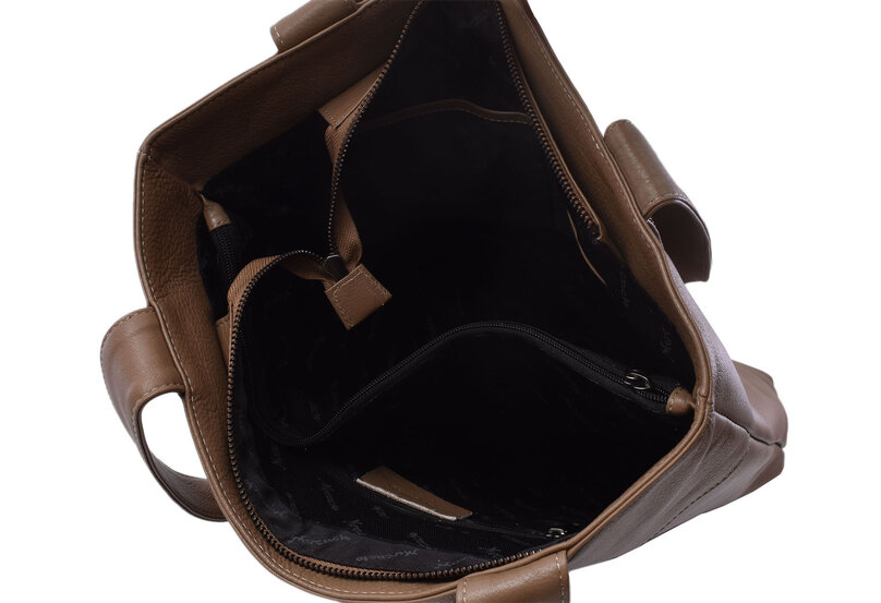 Dámska kožená kabelka topane 250703