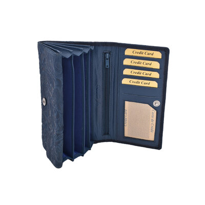 Dámska peňaženka MERCUCIO modrá 4210643