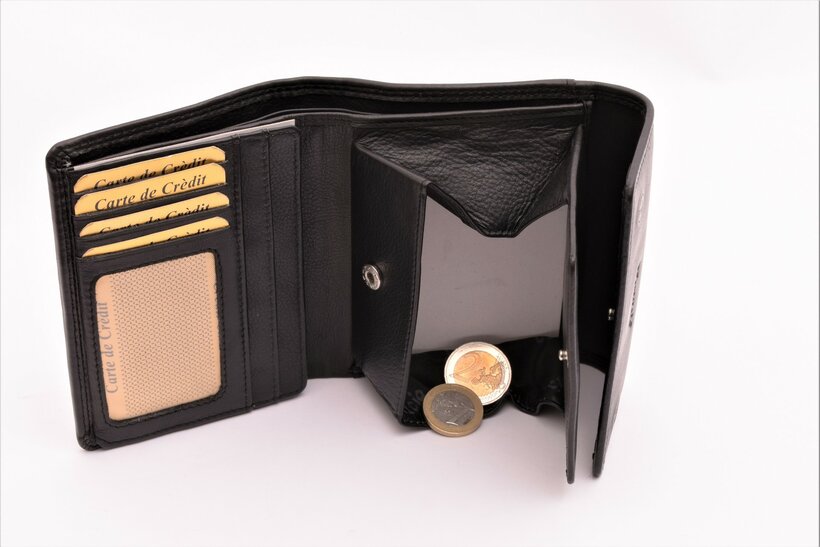 Dámska peňaženka RFID MERCUCIO čierna 2511510 (akcia)