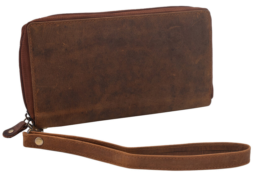 Kožená etue taška camel 3511590