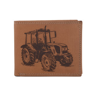 Pánska peňaženka MERCUCIO natural vzor 32 traktor 2911911