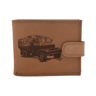 Pánska peňaženka MERCUCIO natural vzor 67 retro nákladné auto 2911927