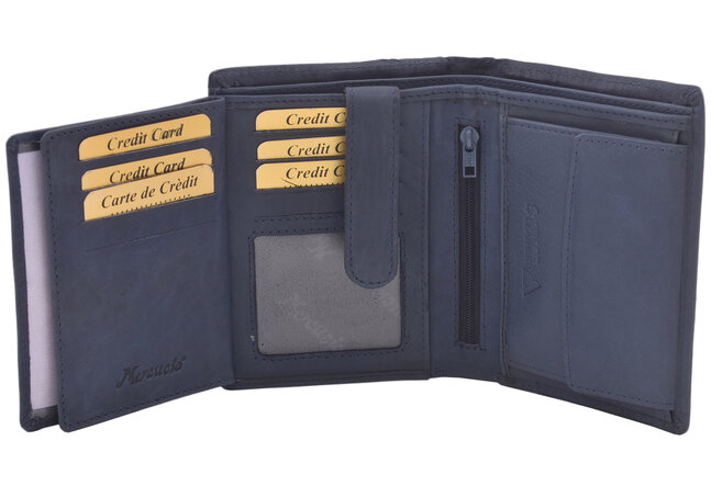 Pánska peňaženka RFID MERCUCIO modrá 2211003 (akcia)