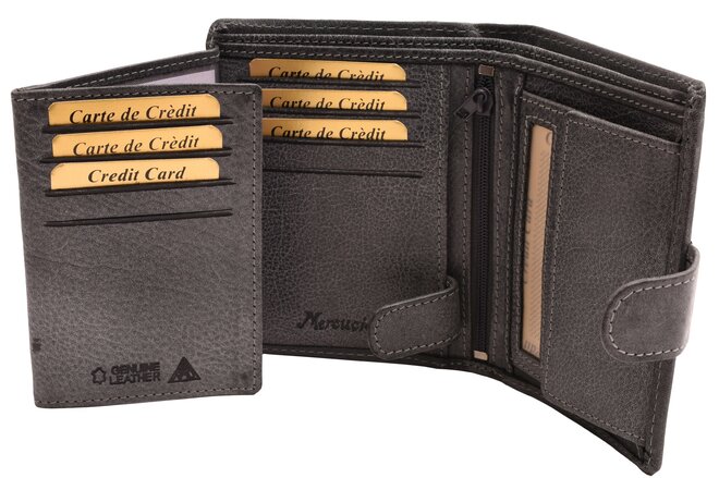 Pánska peňaženka RFID MERCUCIO šedá 2211004
