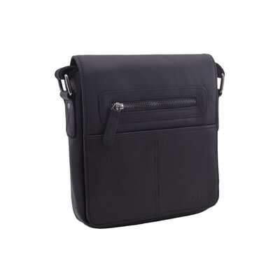 Pánske kožené crossbody čierna nappa 250834