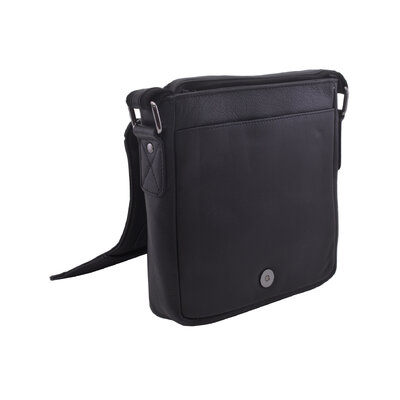 Pánske kožené crossbody čierna nappa 250834