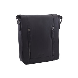 Pánske kožené crossbody čierna nappa 250836