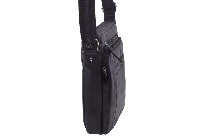 Pánske kožené crossbody čierna nappa 250839