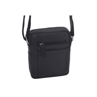 Pánske kožené crossbody čierna nappa 250840