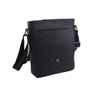 Pánske kožené crossbody čierna nappa 250853