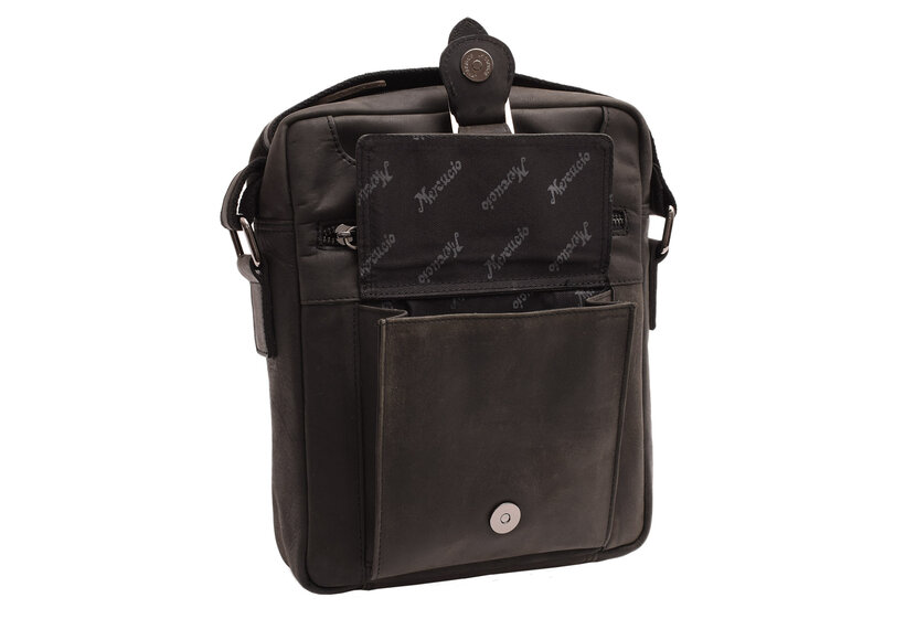 Pánske kožené crossbody čierny hunter 250860