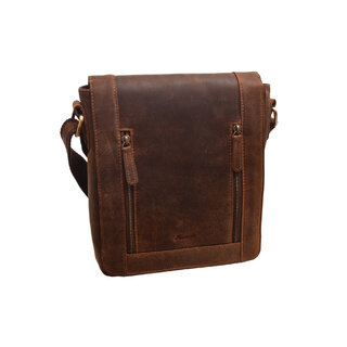 Pánske kožené crossbody tan hunter 250836