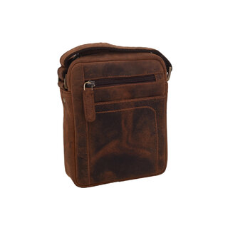 Pánske kožené crossbody tan hunter 250840