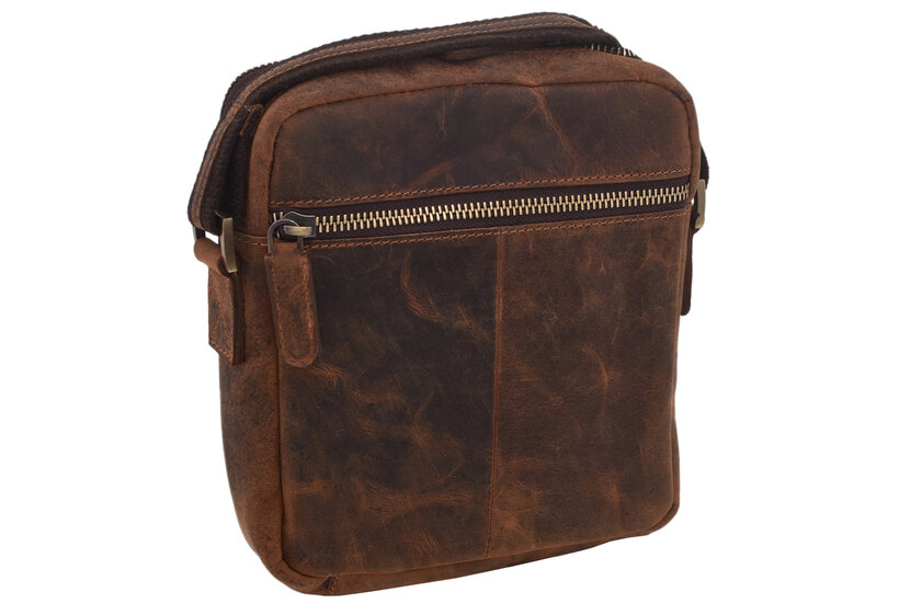 Pánske kožené crossbody tan hunter 250849