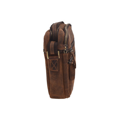 Pánske kožené crossbody tan hunter 250849