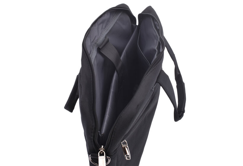 Textilná taška na notebook čierna BZ5453
