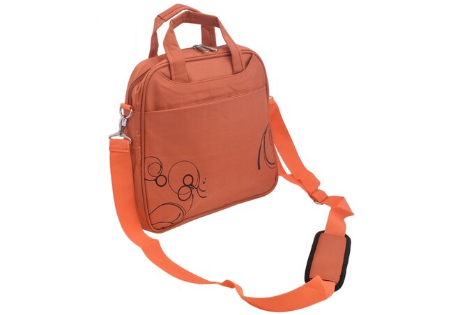 Textilná taška na notebook oranžová BZ3657
